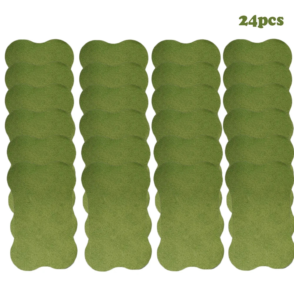 60/12 PCS Lumbar Spine Patch Long-lasting Warm Waist Body Soothing Self-Heating Pads for Athletes Office Workers