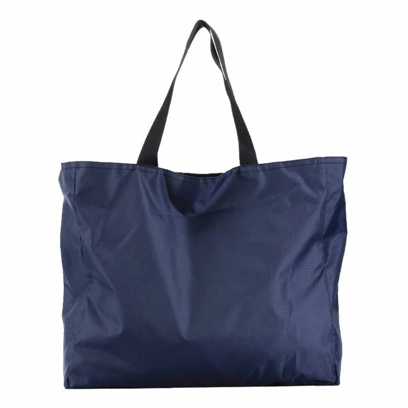 Shopping Bags Large Capacity Grocery Totes With Zipper Washable Reusable Simple Handbag Outdoor Heavy Duty New Fashion Bag